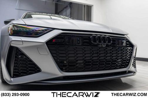 Silver Metallic 2024 Audi RS 6 Avant 4.0T