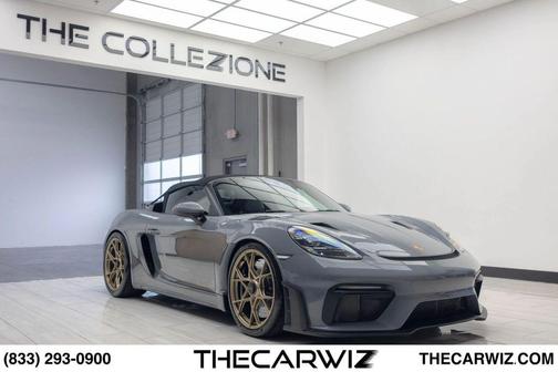Grey 2024 Porsche 718 Spyder RS