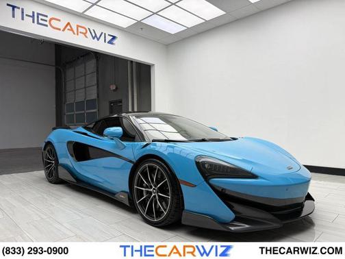 Curacao Blue 2019 McLaren 600LT Coupe 2D