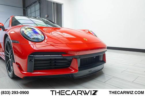 Guards Red 2021 Porsche 911 Turbo S