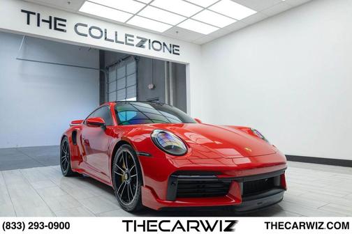 Guards Red 2021 Porsche 911 Turbo S