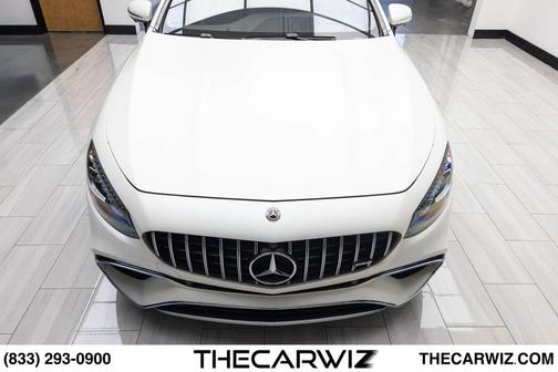 designo Cashmere White Magno 2019 Mercedes-Benz AMG S 63 4MATIC