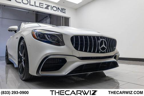 designo Cashmere White Magno 2019 Mercedes-Benz AMG S 63 4MATIC