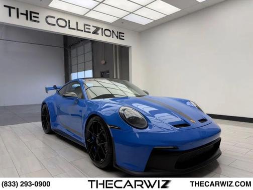 Shark Blue 2022 Porsche 911 GT3