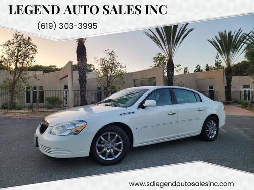 White 2007 Buick Lucerne CXL