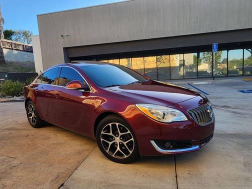 Maroon 2017 Buick Regal Turbo Sport Touring