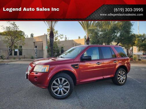 Burgundy 2008 Land Rover LR2 HSE
