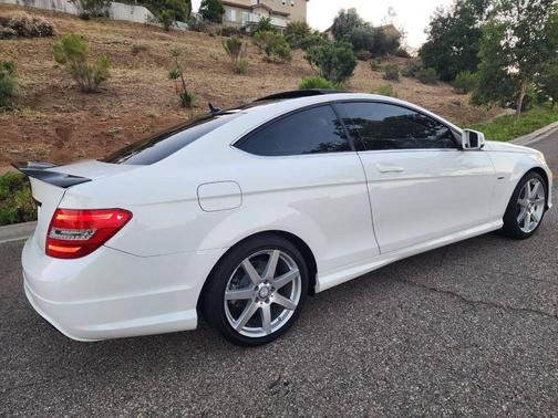White 2013 Mercedes-Benz C-Class C 250 2dr Coupe