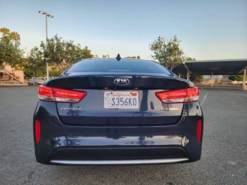 Gravity Blue 2017 Kia Optima Hybrid EX