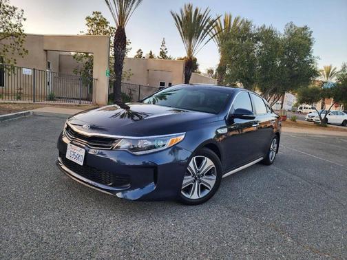 Gravity Blue 2017 Kia Optima Hybrid EX