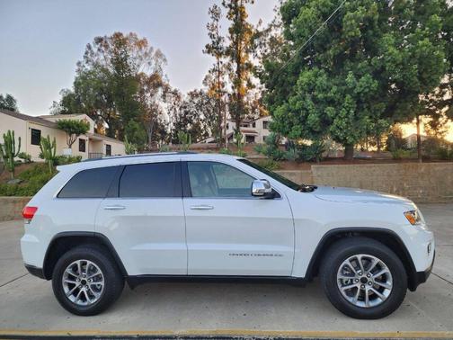 Bright White Clearcoat 2015 Jeep Grand Cherokee Limited