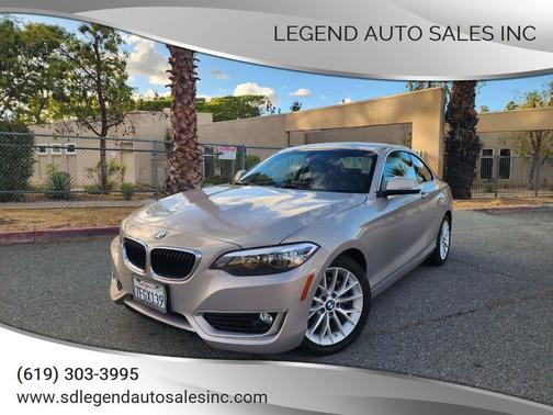 Silver 2014 BMW 228 228i 2dr Coupe