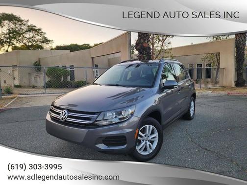 Pepper Gray Metallic 2015 Volkswagen Tiguan Auto S
