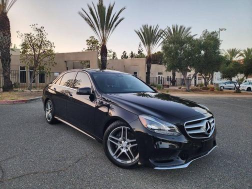 Black 2014 Mercedes-Benz E-Class E 350 Sport 4dr Sedan