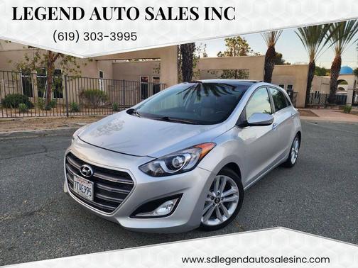 Shimmering Silver 2016 Hyundai Elantra GT Base