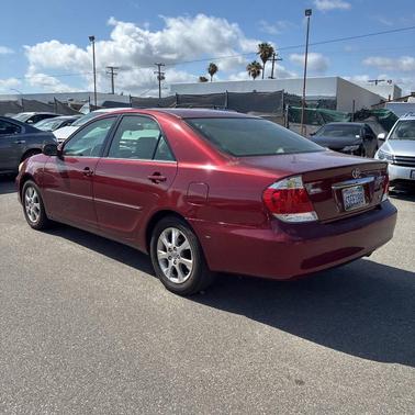 Maroon 2005 Toyota Camry XLE V6