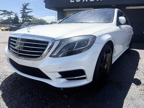 White 2016 Mercedes-Benz S-Class 4MATIC