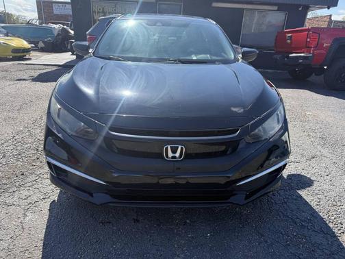 Crystal Black Pearl 2019 Honda Civic LX