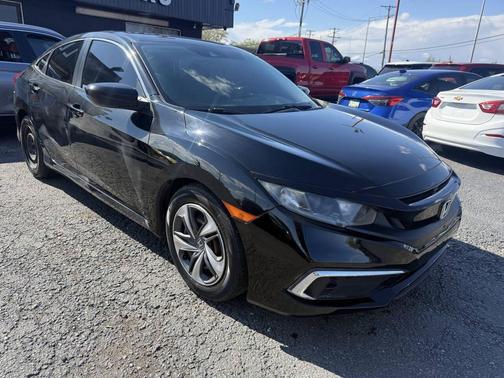 Crystal Black Pearl 2019 Honda Civic LX