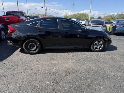 Crystal Black Pearl 2019 Honda Civic LX