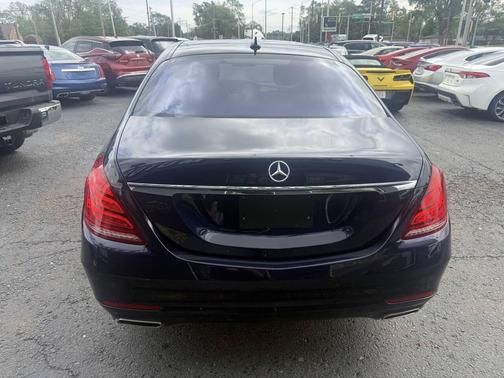 Blue 2017 Mercedes-Benz S-Class 4MATIC