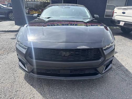 Shadow Black 2025 Ford Mustang EcoBoost Premium