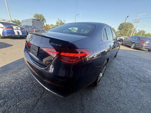 Blue 2023 Mercedes-Benz C-Class C 300 4MATIC