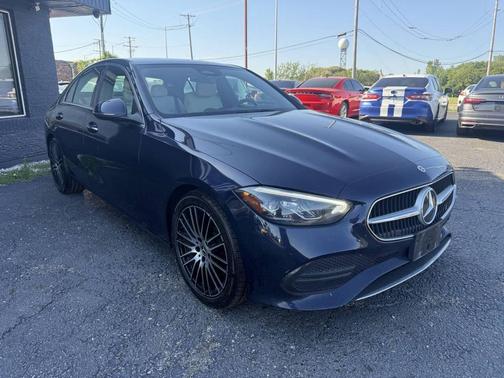 Blue 2023 Mercedes-Benz C-Class C 300 4MATIC