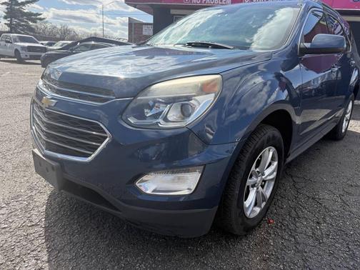 Blue 2016 Chevrolet Equinox LT