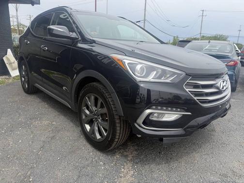 Twilight Black 2017 Hyundai Santa Fe Sport 2.0L Turbo Ultimate