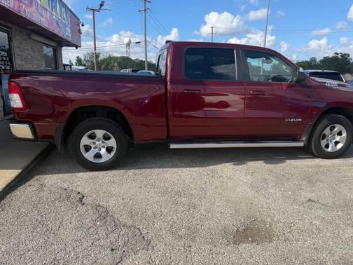 Red 2022 RAM 1500 Big Horn/Lone Star