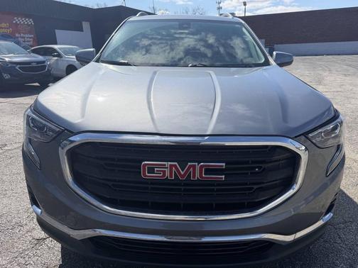 Satin Steel Metallic 2021 GMC Terrain SLT