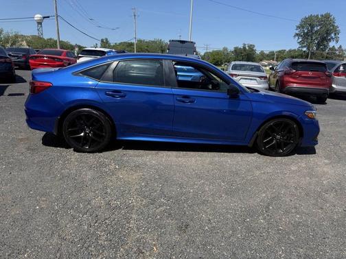 Aegean Blue Metallic 2023 Honda Civic Sport