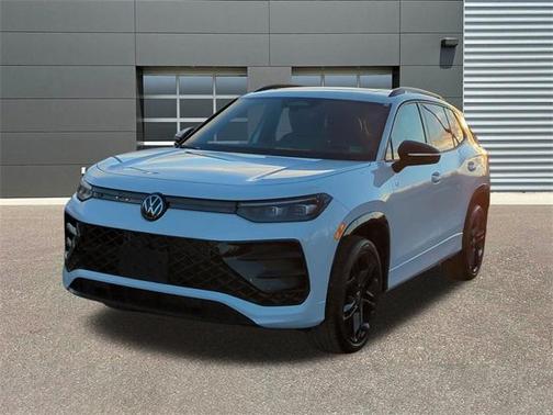 Opal White Pearl 2026 Volkswagen Tiguan 2.0T SE R-Line Black