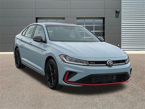 Monument Gray W/Deep Black Roof 2026 Volkswagen Jetta GLI 2.0T Autobahn Sedan