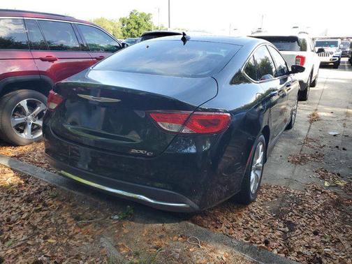 Black Clearcoat 2015 Chrysler 200 C