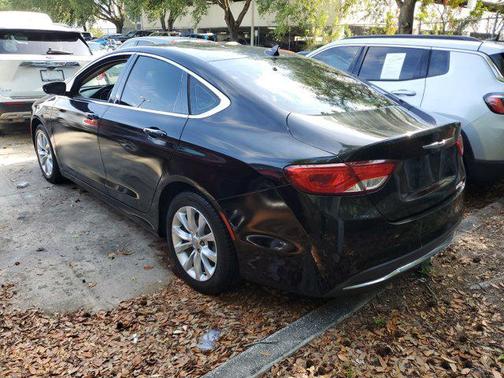 Black Clearcoat 2015 Chrysler 200 C