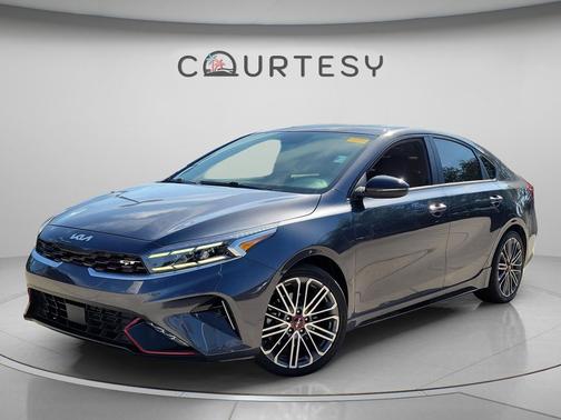 Gravity Gray 2023 Kia Forte GT