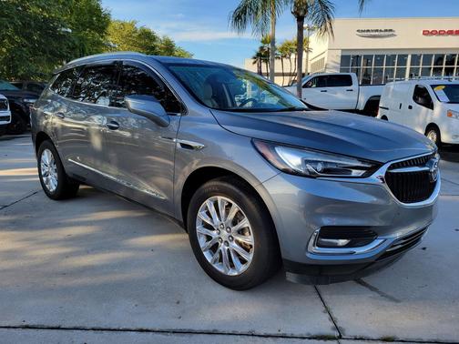 Satin Steel Metallic 2019 Buick Enclave Essence