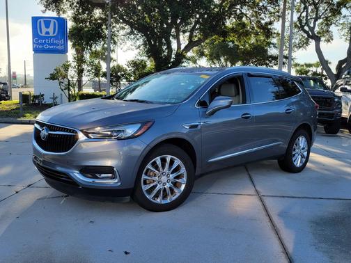Satin Steel Metallic 2019 Buick Enclave Essence