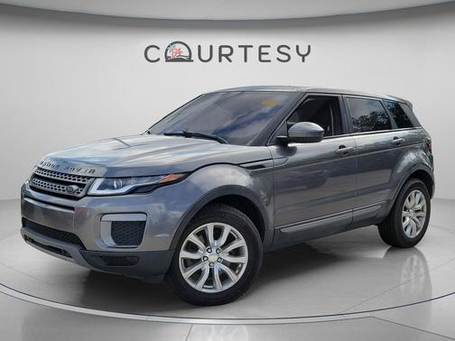 Scotia Gray Metallic 2017 Land Rover Range Rover Evoque SE