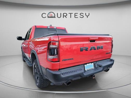 Flame Red Clearcoat 2020 RAM 1500 Rebel