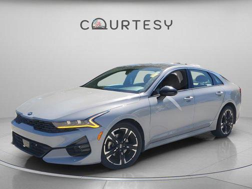 Wolf Gray 2021 Kia K5 GT-Line