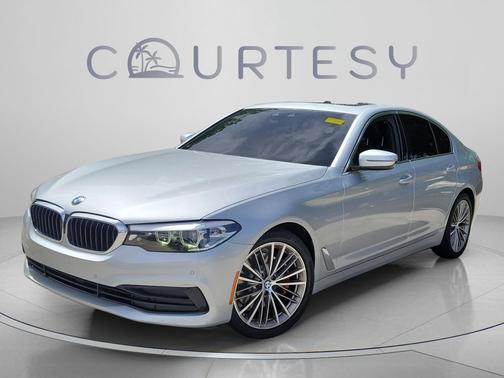 Glacier Silver Metallic 2019 BMW 540 540i