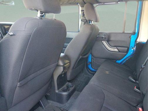 Hydro Blue Pearl Coat 2015 Jeep Wrangler Unlimited Willys Wheeler