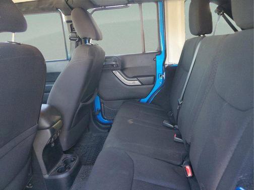 Hydro Blue Pearl Coat 2015 Jeep Wrangler Unlimited Willys Wheeler
