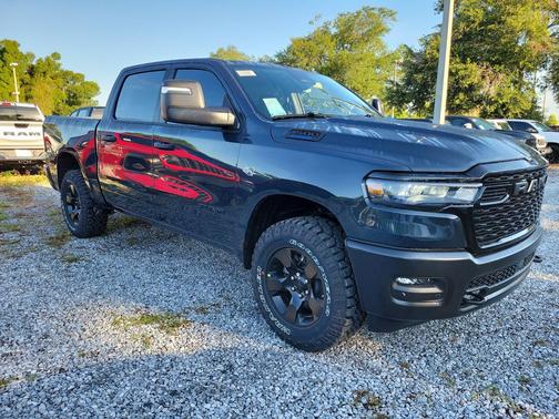Forged Blue Metallic 2026 RAM 1500 Warlock Crew Cab 4x4 5'7' Box