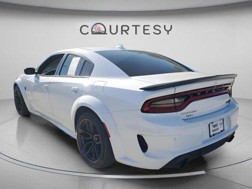 White Knuckle Clearcoat 2023 Dodge Charger SRT Hellcat Widebody Jailbreak
