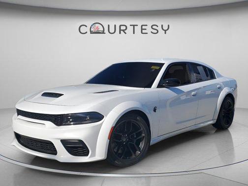 White Knuckle Clearcoat 2023 Dodge Charger SRT Hellcat Widebody Jailbreak