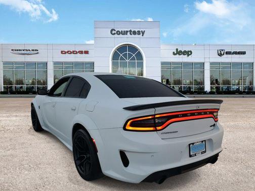 White Knuckle Clearcoat 2023 Dodge Charger SRT Hellcat Widebody Jailbreak